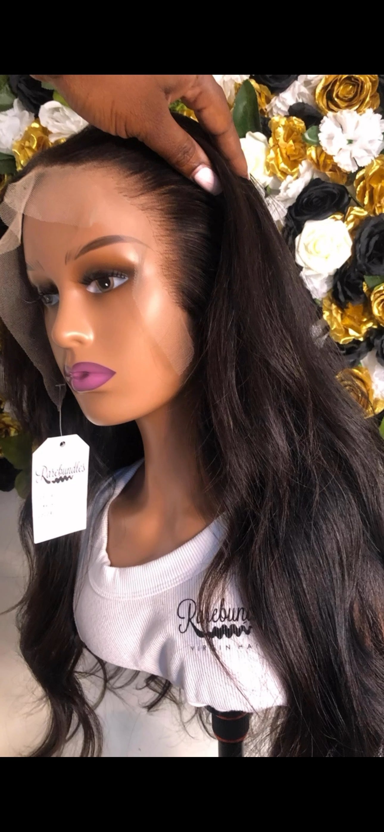 13x6 HD Lace Frontal Raw Hair 